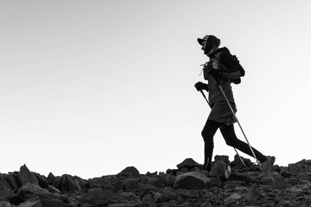 Corredor en las montañas de los Andes durante el Skyrace 2026